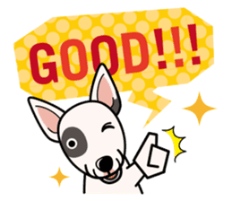 iinu - Bull Terrier sticker #10191802