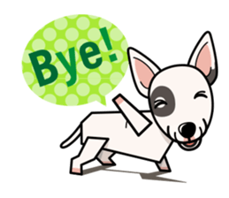 iinu - Bull Terrier sticker #10191804