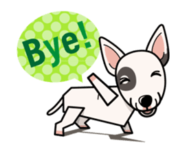 iinu - Bull Terrier sticker #10191804
