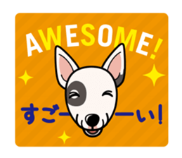 iinu - Bull Terrier sticker #10191806