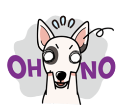 iinu - Bull Terrier sticker #10191808