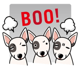 iinu - Bull Terrier sticker #10191810