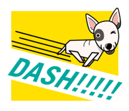 iinu - Bull Terrier sticker #10191812