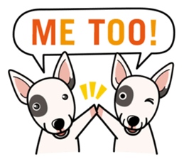 iinu - Bull Terrier sticker #10191814