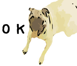 My Dog. Mame&Fuku sticker #10192039