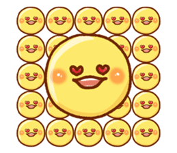 Soft smiley icons sticker #10193214