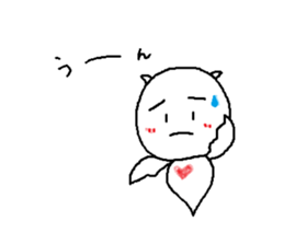 Pretty clione sticker #10193302