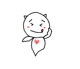 Pretty clione sticker #10193310