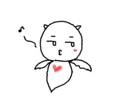 Pretty clione sticker #10193318