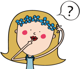 Golden doll-Chinese sticker #10193780