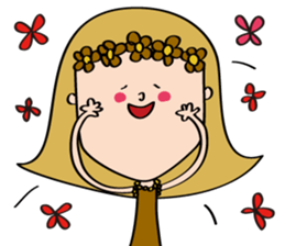 Golden doll-Chinese sticker #10193782