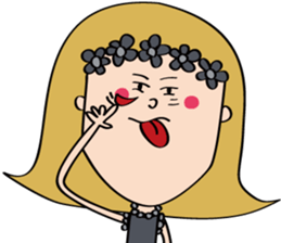 Golden doll-Chinese sticker #10193785