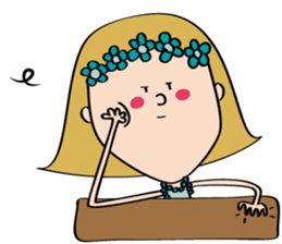 Golden doll-Chinese sticker #10193786