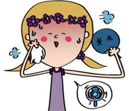 Golden doll-Chinese sticker #10193802