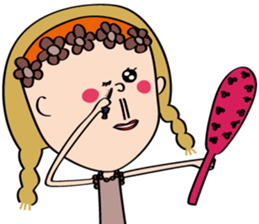 Golden doll-Chinese sticker #10193806