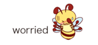 Message of a bee English version sticker #10193849