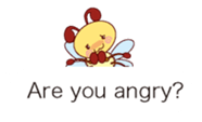 Message of a bee English version sticker #10193862