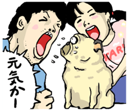 co-chan pug 2 sticker #10194517