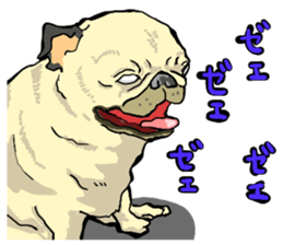 co-chan pug 2 sticker #10194519