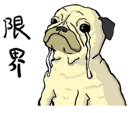 co-chan pug 2 sticker #10194529