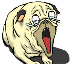 co-chan pug 2 sticker #10194548