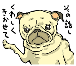 co-chan pug 2 sticker #10194550