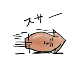 Japanese food, Ikameshi sticker #10195272