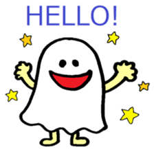 ghost like human sticker #10195288