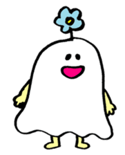 ghost like human sticker #10195313