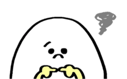 ghost like human sticker #10195315