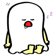 ghost like human sticker #10195324