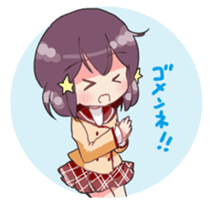 Mihoshi and star sticker #10195693