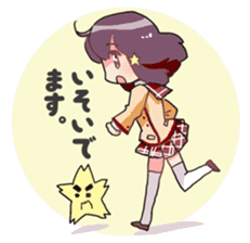 Mihoshi and star sticker #10195708