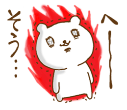 cute devil bear sticker #10195944