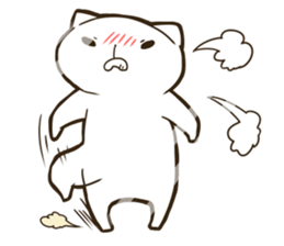 Sticker of cat want beyond the screen sticker #10196125