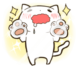 Sticker of cat want beyond the screen sticker #10196132