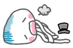 It is jellyfish. sticker #10196907