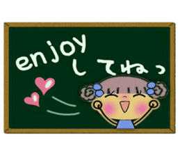 Very convenient! Sticker of girls 3 sticker #10197030