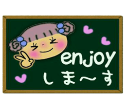 Very convenient! Sticker of girls 3 sticker #10197031