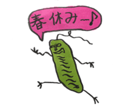 Mr,Euglena Ver11 spring sticker #10197295