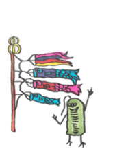 Mr,Euglena Ver11 spring sticker #10197305