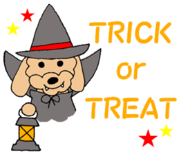 I'm a toy poodle. sticker #10197435