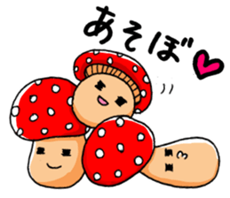 Bowlful Mushrooms sticker #10197632