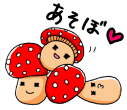 Bowlful Mushrooms sticker #10197632