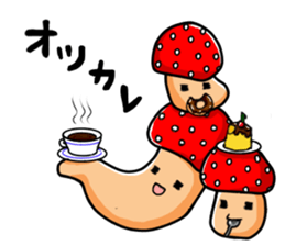 Bowlful Mushrooms sticker #10197633