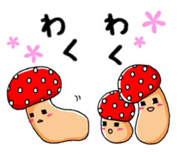 Bowlful Mushrooms sticker #10197634