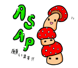 Bowlful Mushrooms sticker #10197635