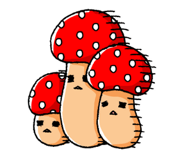 Bowlful Mushrooms sticker #10197637