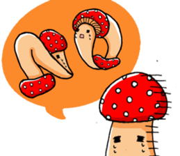 Bowlful Mushrooms sticker #10197641