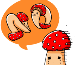 Bowlful Mushrooms sticker #10197641